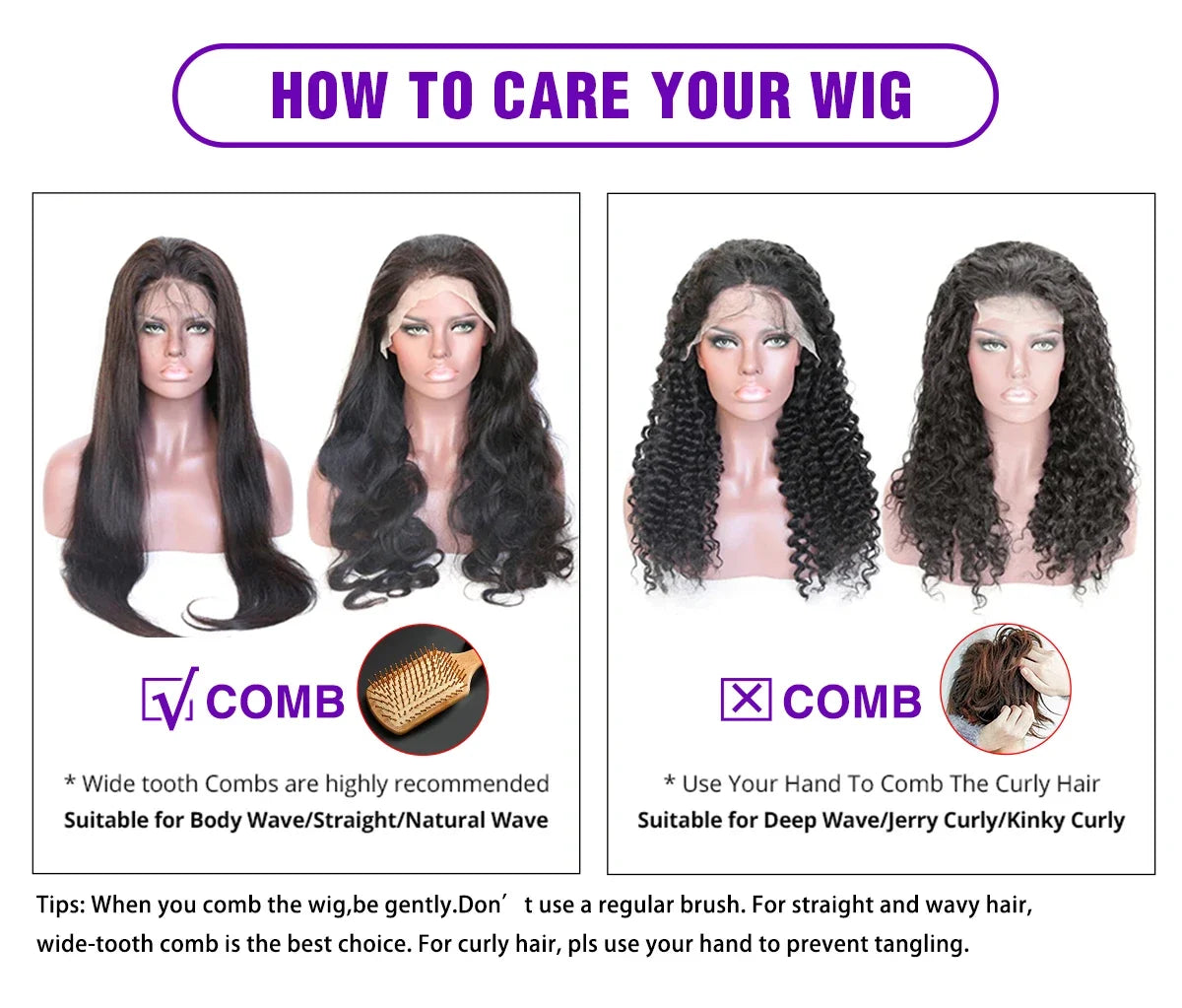42 40 30Inch 300 Density 13x6 Hd Lace Frontal Wig Water Deep Wave Human Hair Wigs 100% Lace Curly Wigs For Black Women