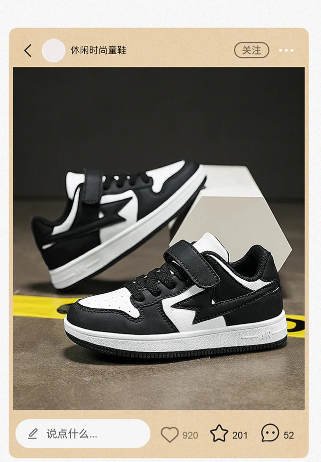 2024 New Boys Fashion Trendy Casual Sports Shoes Wear resistant and Anti slip Shoes