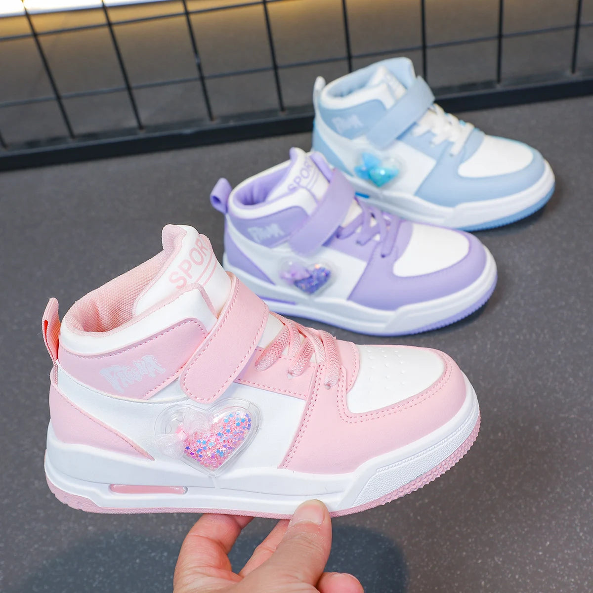 Kids Casual Sports Flat Shoes Autumn Winter Fashion Smooth Bottom Girls' Footwear for Indoor And Outdoor Use